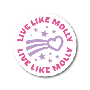Sticker | Live Like Molly